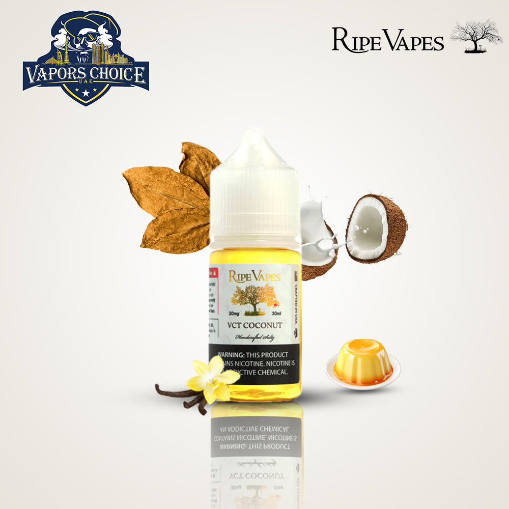 VCT Collection From Ripe Vapes SALTNIC 30ML VCT Coconut UAE Al Ain